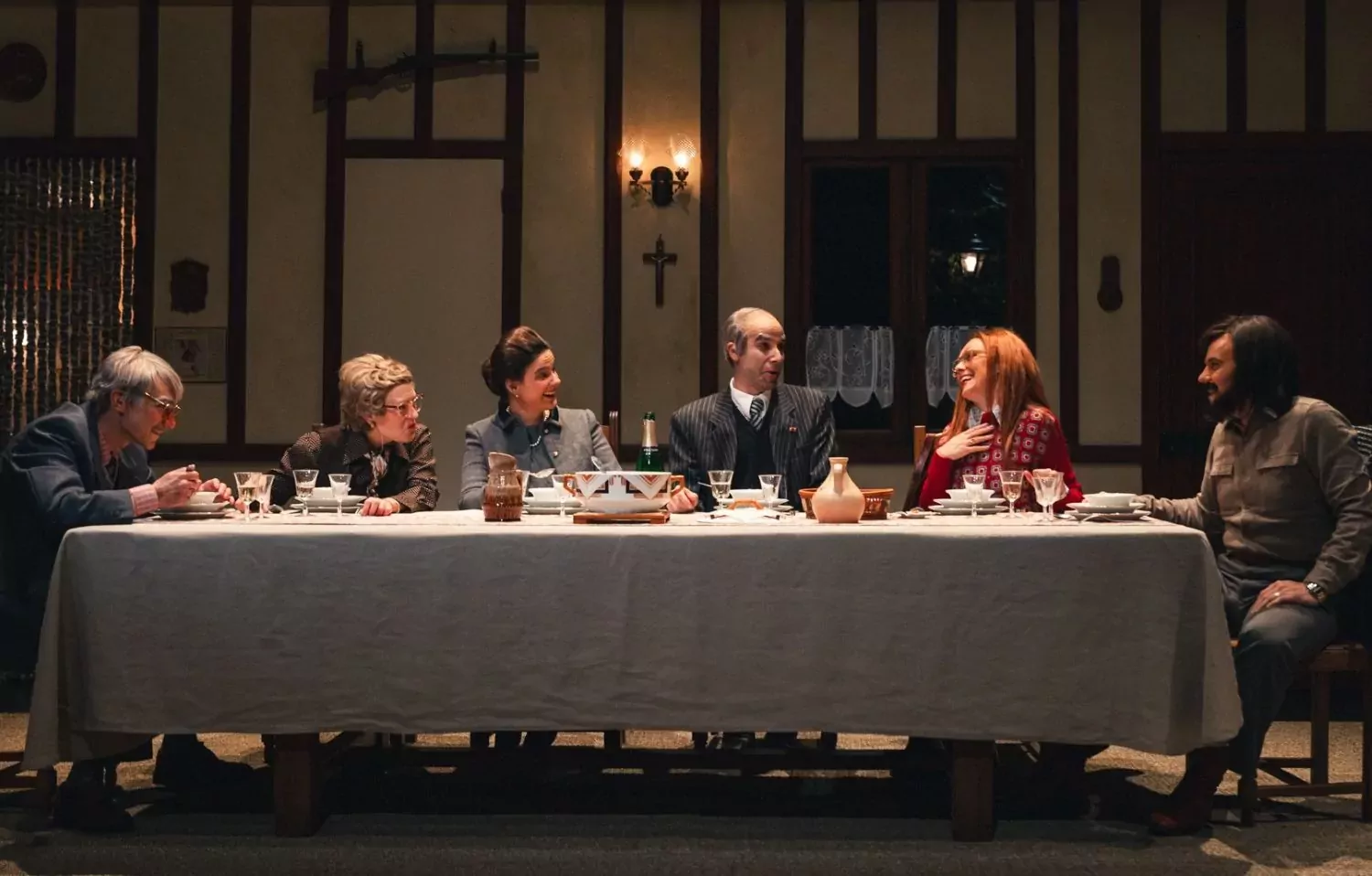 Affiche Le Dîner chez les Français de Valéry Giscard d’Estaing Léo Cohen-Paperman