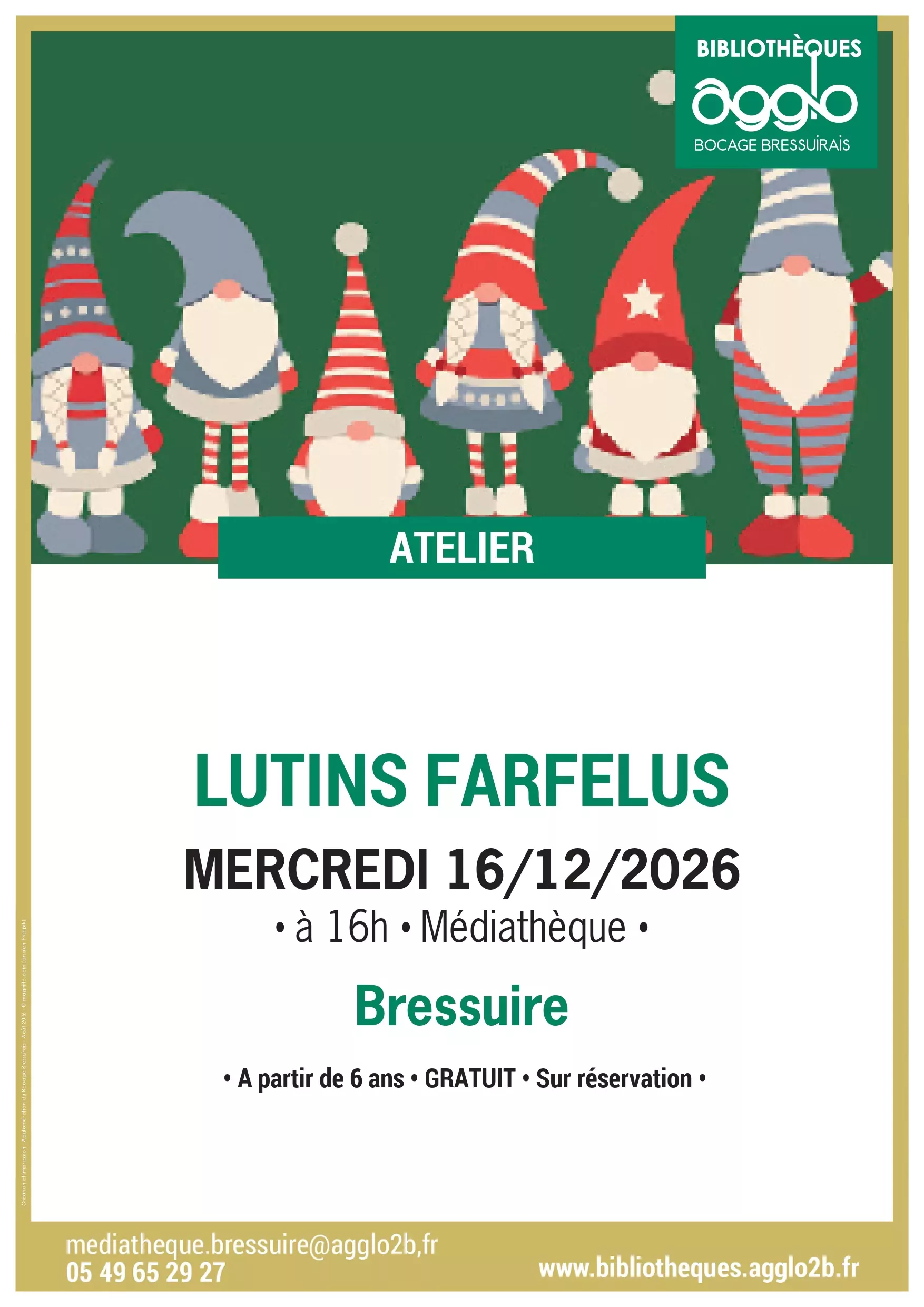 Affiche lutins farfelus