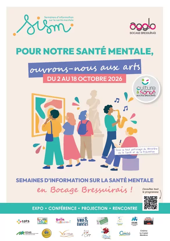 Affiche Semaines d'Information sur la Santé Mentale