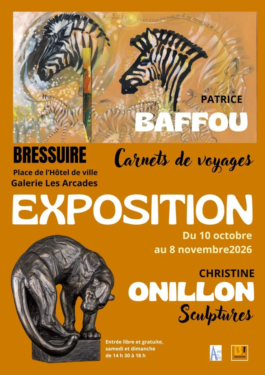 Affiche exposition carnets de voyage