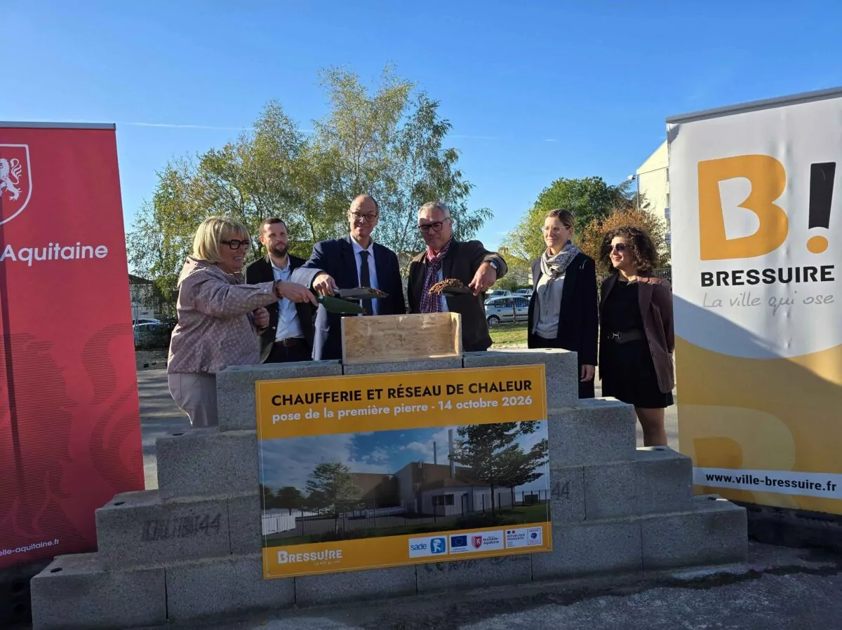 Pose de la première pierre du Réseau de Chaleur Urbain (14 octobre 2026)