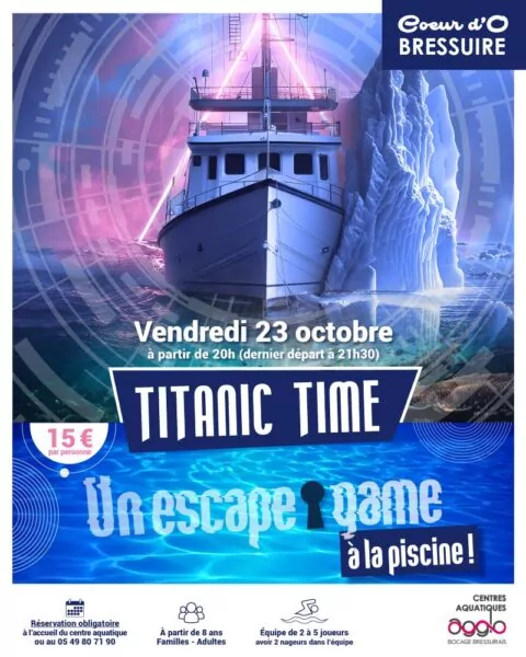Affiche titanic time