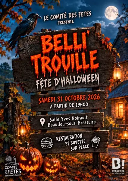 Affiche belli'trouille