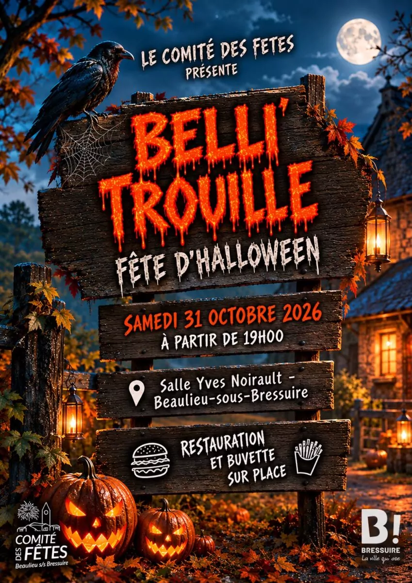 Affiche belli'trouille