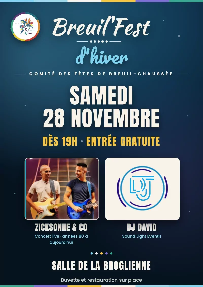 Affiche apero concert