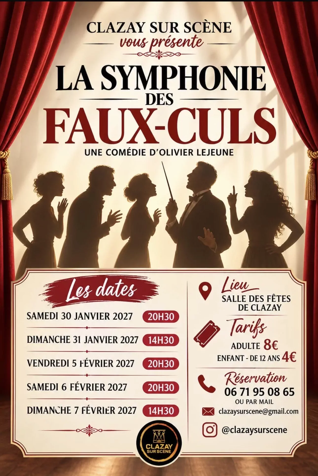 Affiche Clazay en Scène