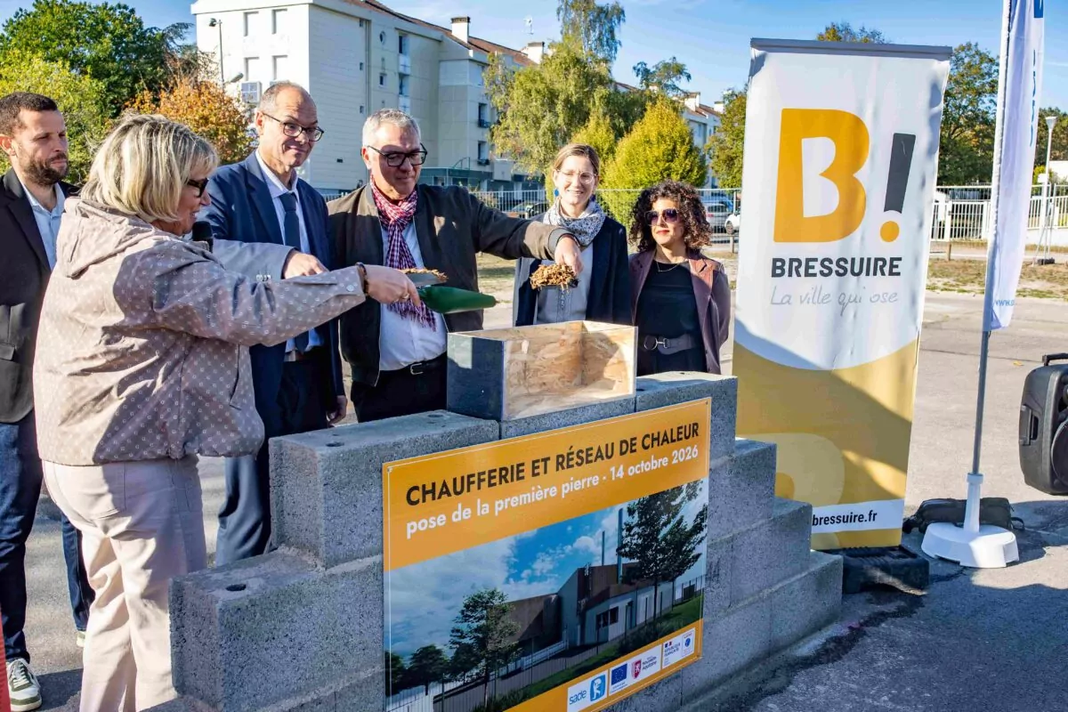 Pose de la première pierre du Réseau de Chaleur Urbain (14 octobre 2026)