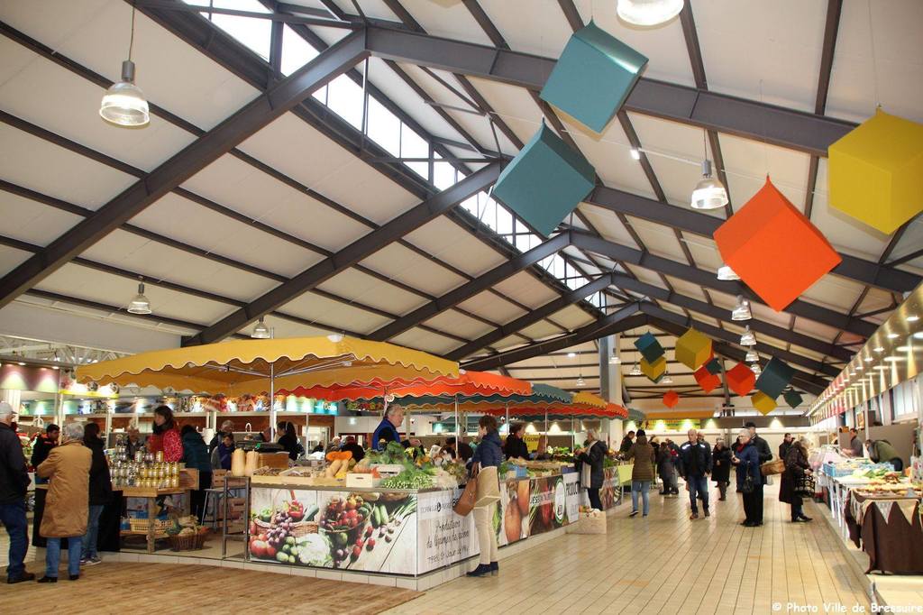 façade du Marché couvert